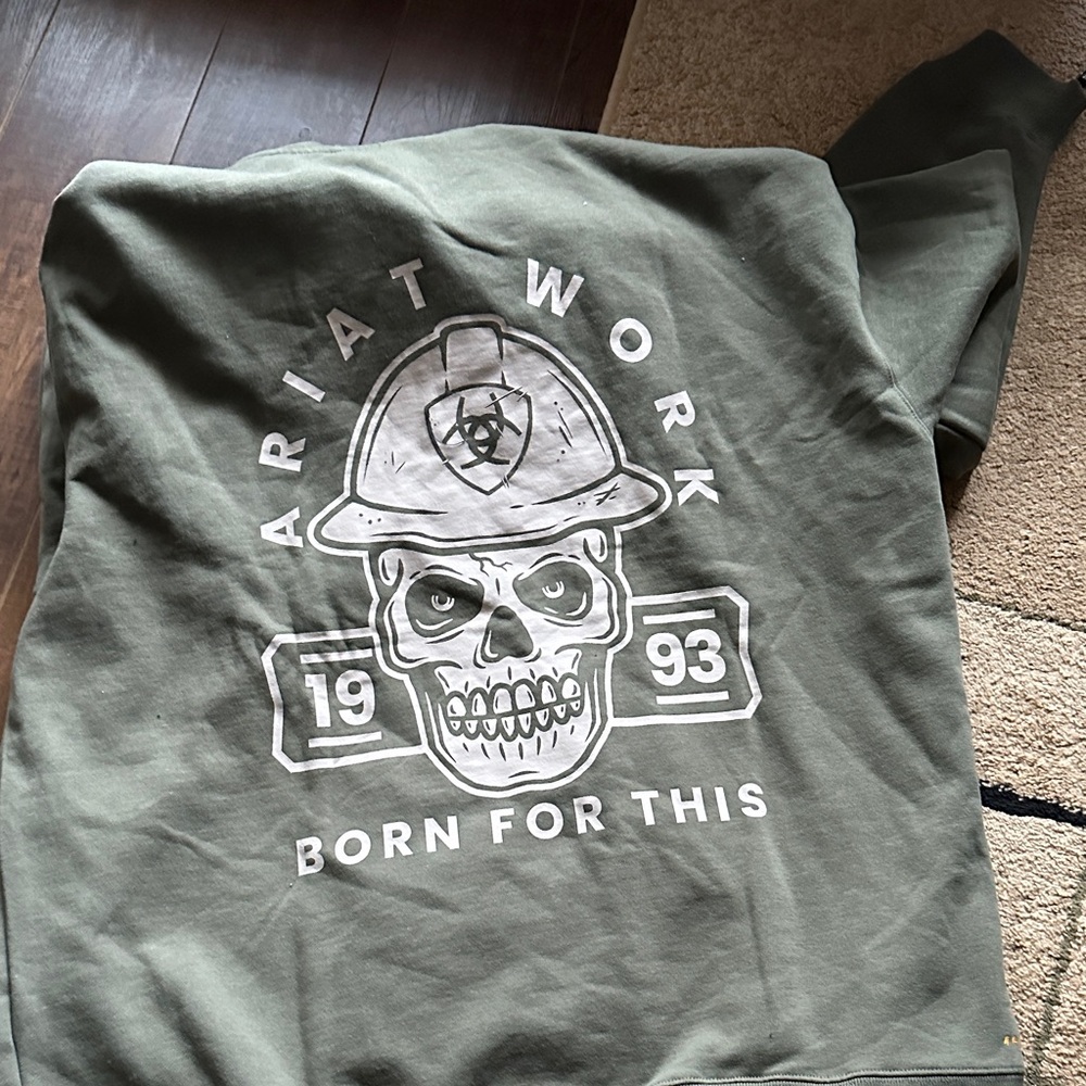 Ariat Olive Graphic Sweatshirt